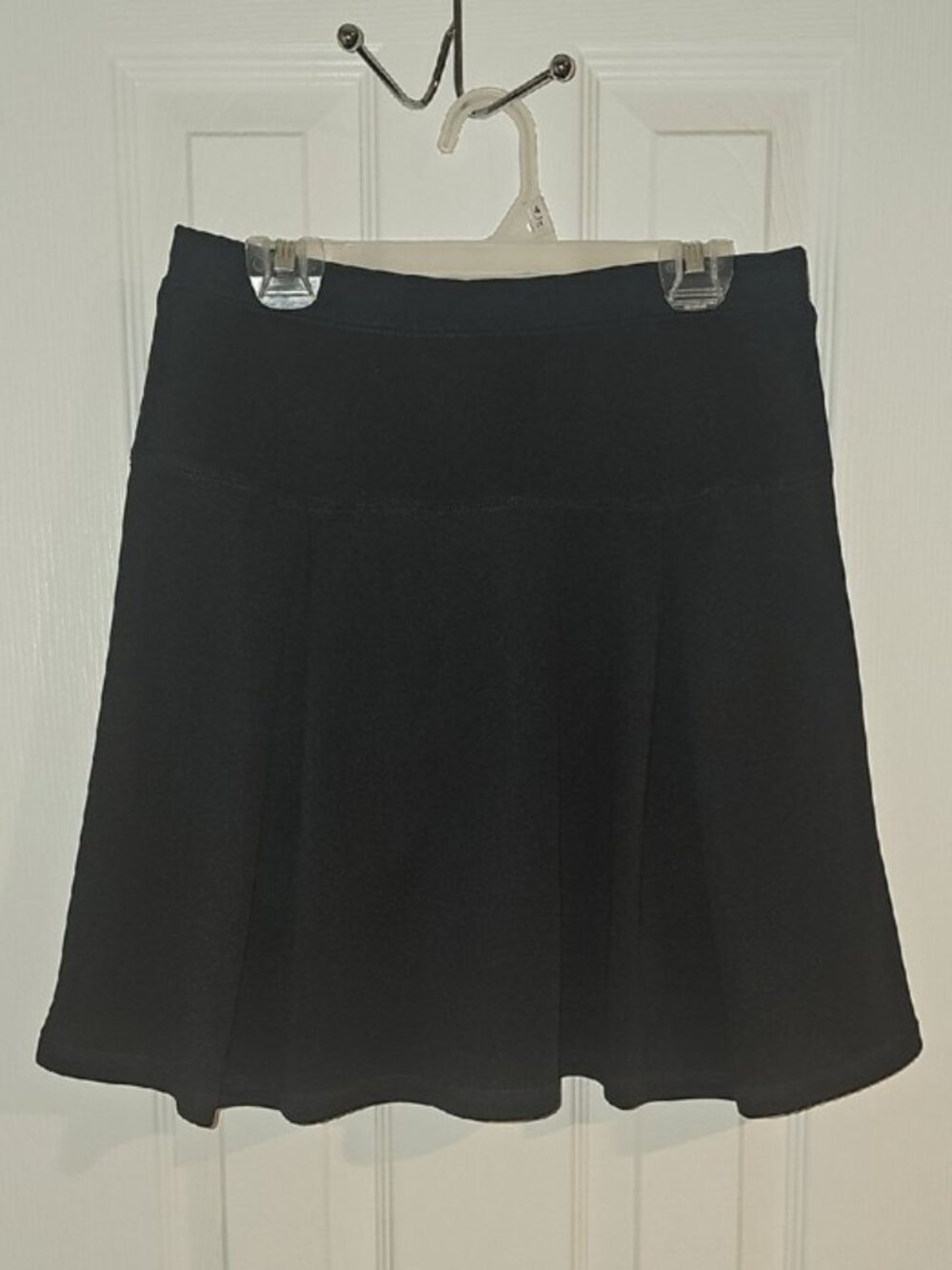 Izod Girls 16 Regular Dark Blue School Uniform Elastic Waist Pleated Skort Used